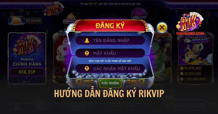 Hướng dẫn đăng nhập – đăng ký Rikvip cơ bản